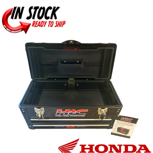 HONDA TOOL BOX HRC RACING 2 DRAWER 0SA08-M23-A00 GENUINE AUTHENTIC OEM